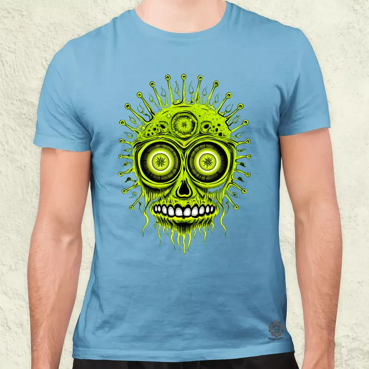 Acid arc férfi póló