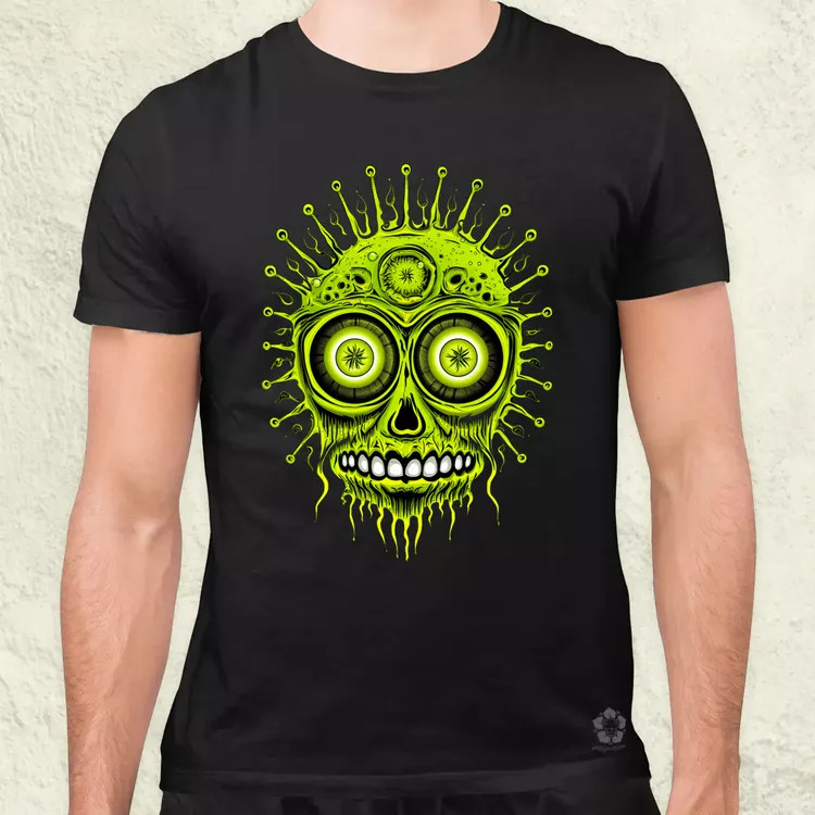 Acid arc férfi póló