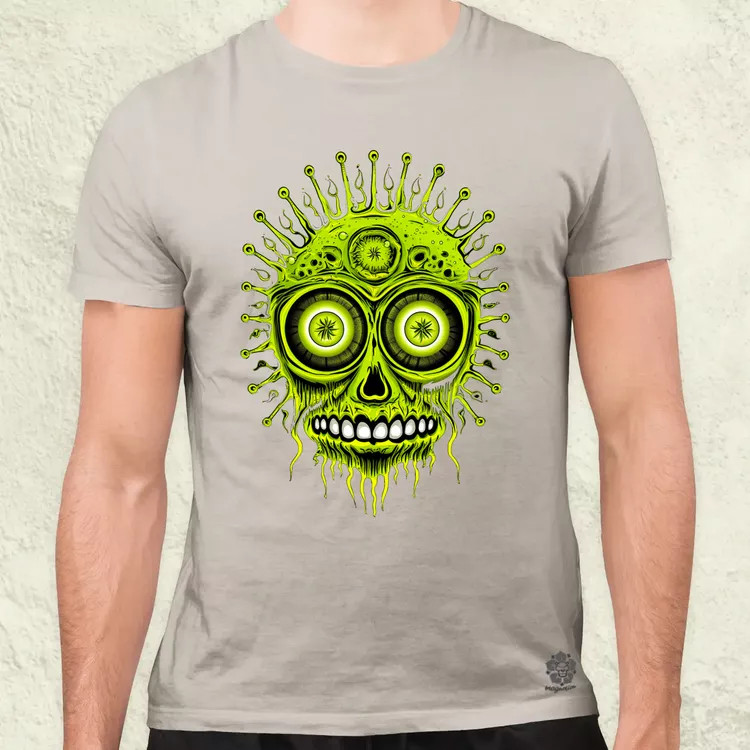 Acid arc férfi póló