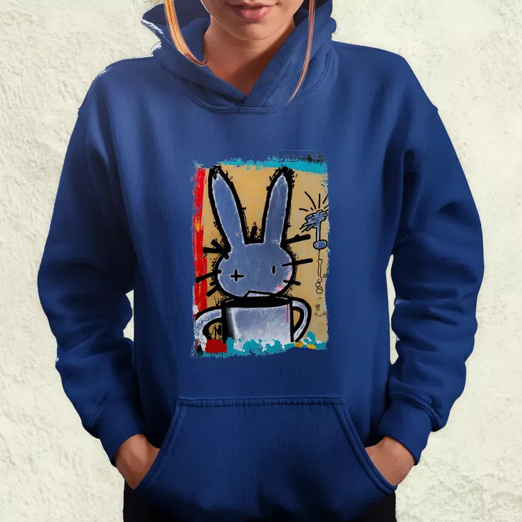 Basquiat digitális művészet v3 női pulóver