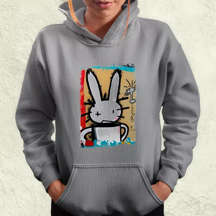 Basquiat digitális művészet v3 női pulóver