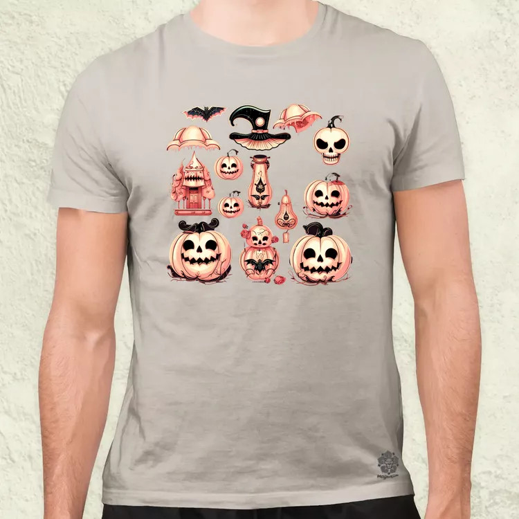 Halloween matricák v1 férfi póló