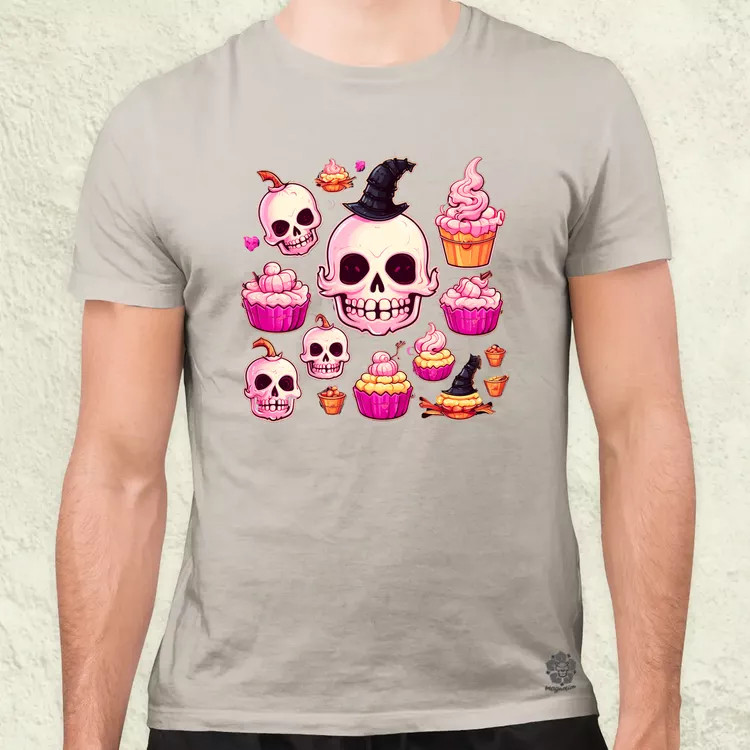 Halloween matricák v6 férfi póló