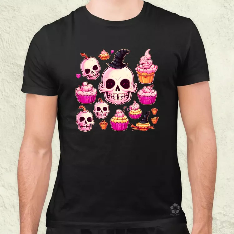 Halloween matricák v6 férfi póló
