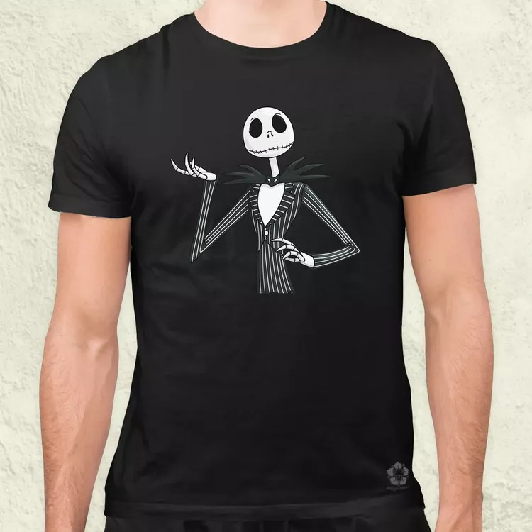 Jack Skellington fanart v1 férfi póló