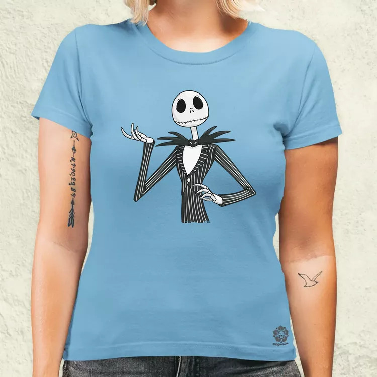 Jack Skellington fanart v1 női póló