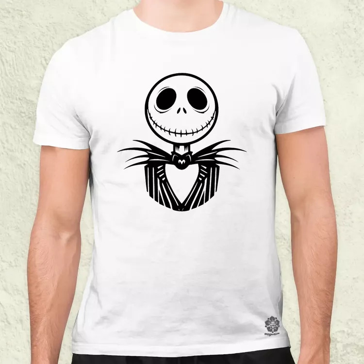 Jack Skellington fanart v2 férfi póló