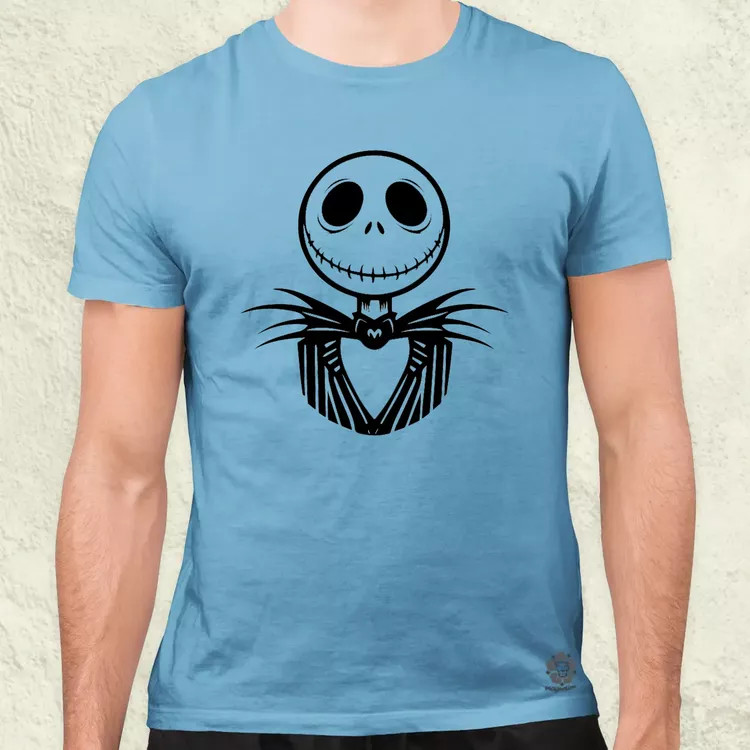 Jack Skellington fanart v2 férfi póló
