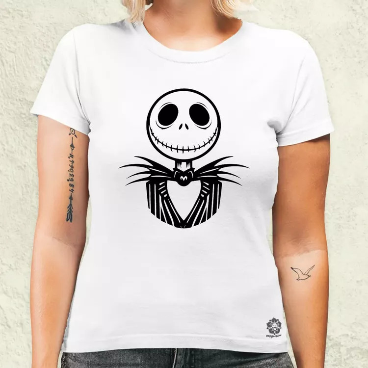 Jack Skellington fanart v2 női póló