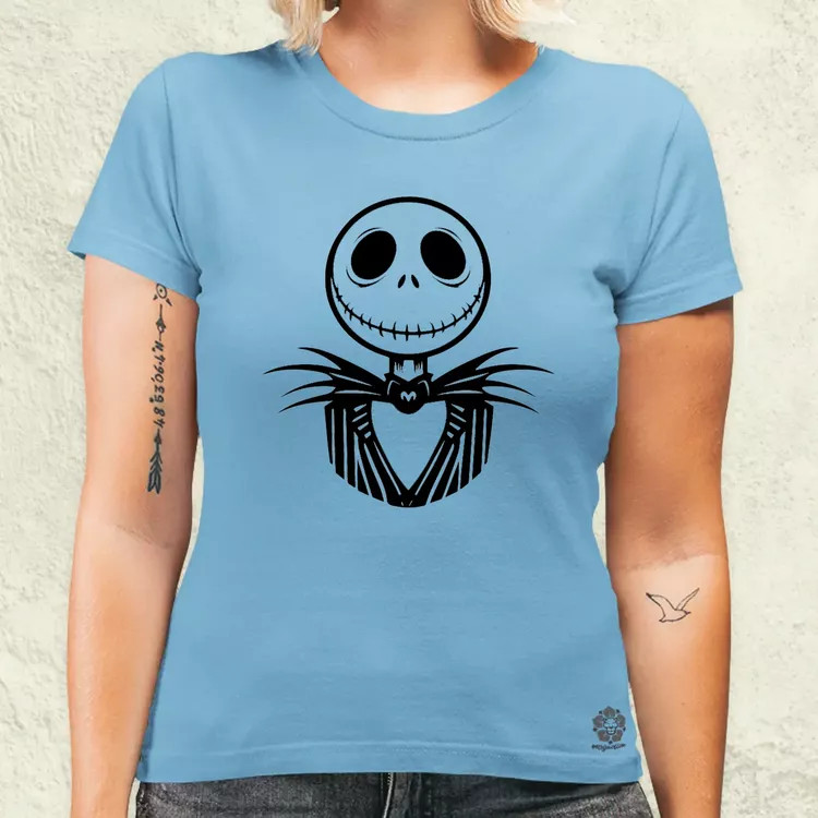 Jack Skellington fanart v2 női póló