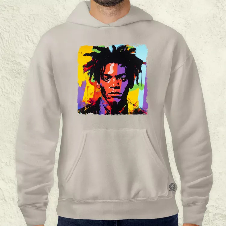Basquiat pop art v1 férfi pulóver