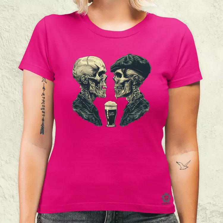 Punk koponyák v3 női póló
