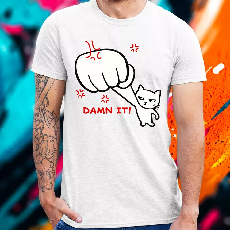 Damn It! férfi póló