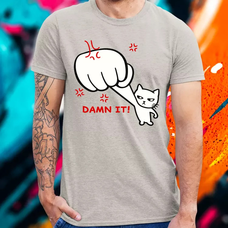 Damn It! férfi póló