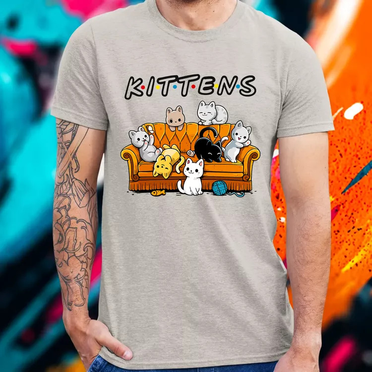 Kittens férfi póló