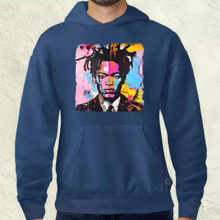 Basquiat pop art v2 férfi pulóver