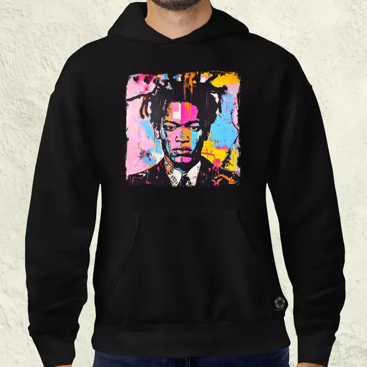 Basquiat pop art v2 férfi pulóver