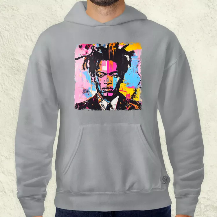Basquiat pop art v2 férfi pulóver
