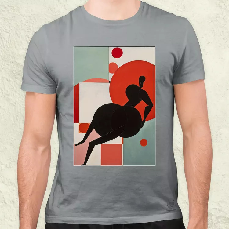 Absztrakt művészet Malevich fanart férfi póló