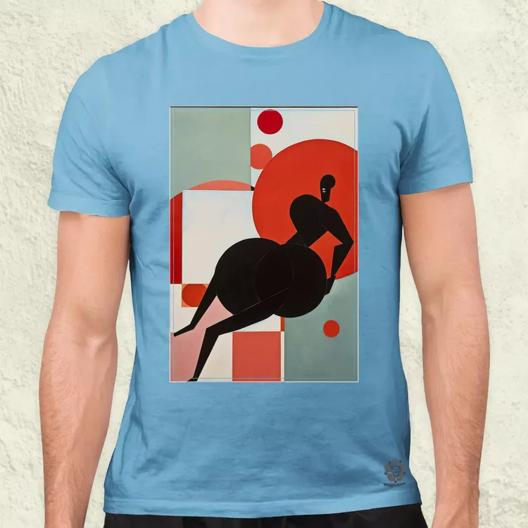 Absztrakt művészet Malevich fanart férfi póló