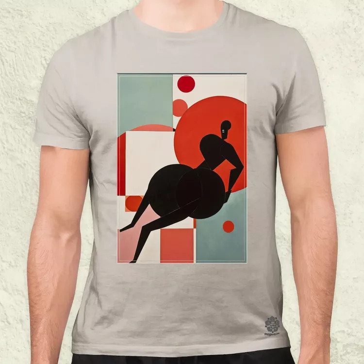 Absztrakt művészet Malevich fanart férfi póló