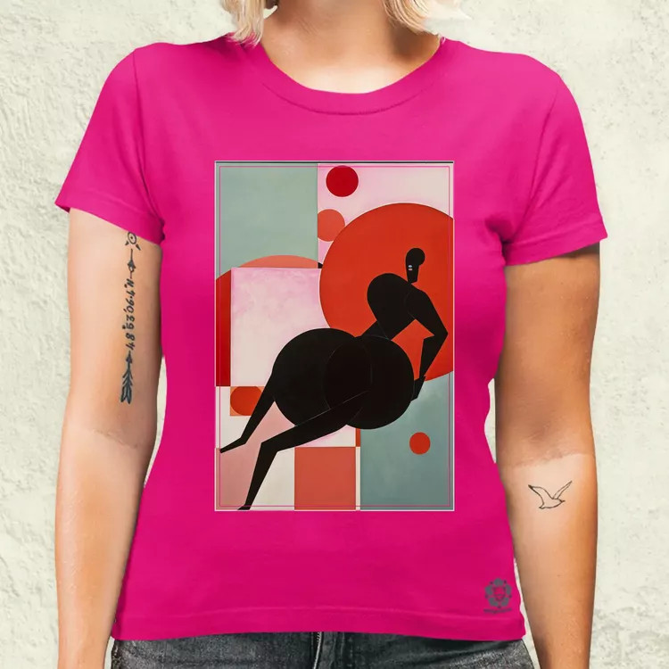 Absztrakt művészet Malevich fanart női póló