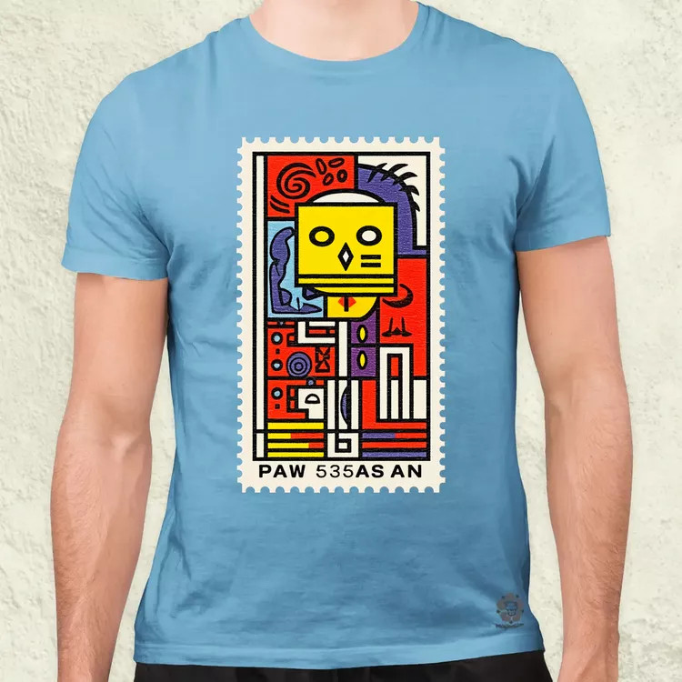 Bauhaus bélyeg v1 férfi póló