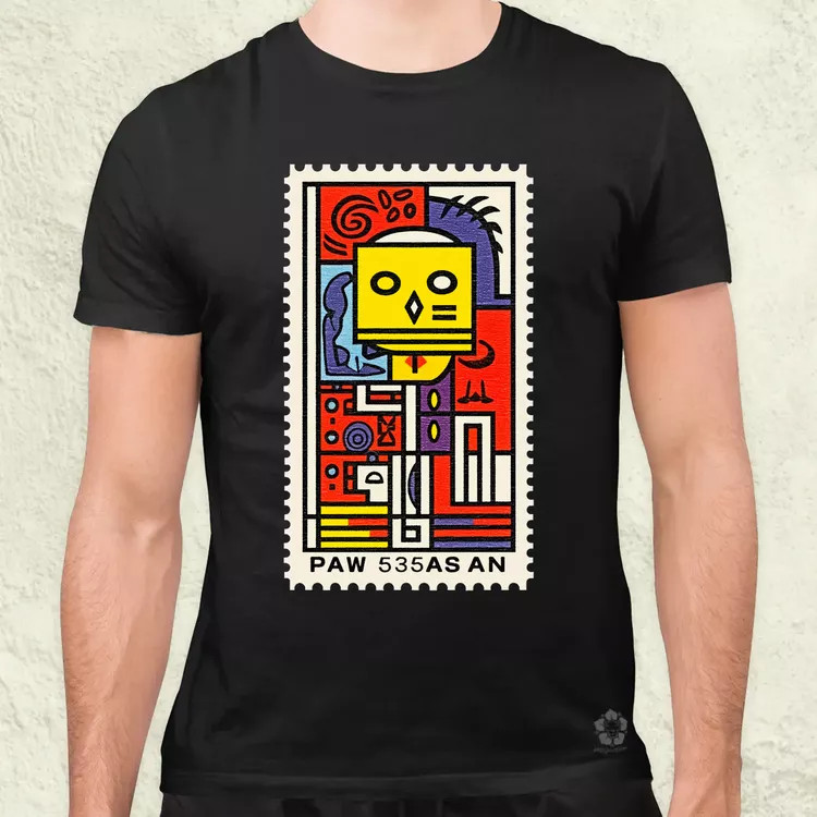 Bauhaus bélyeg v1 férfi póló