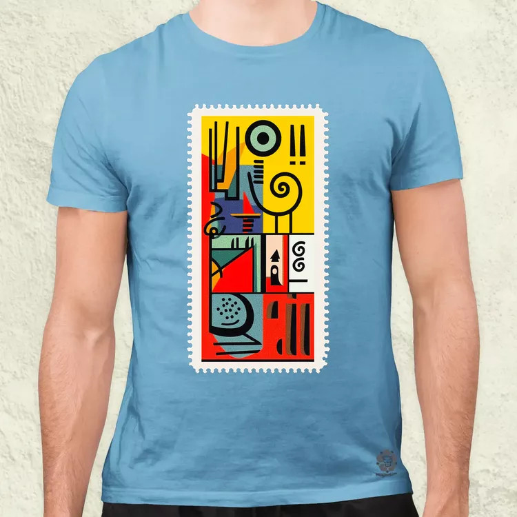 Bauhaus bélyeg v2 férfi póló