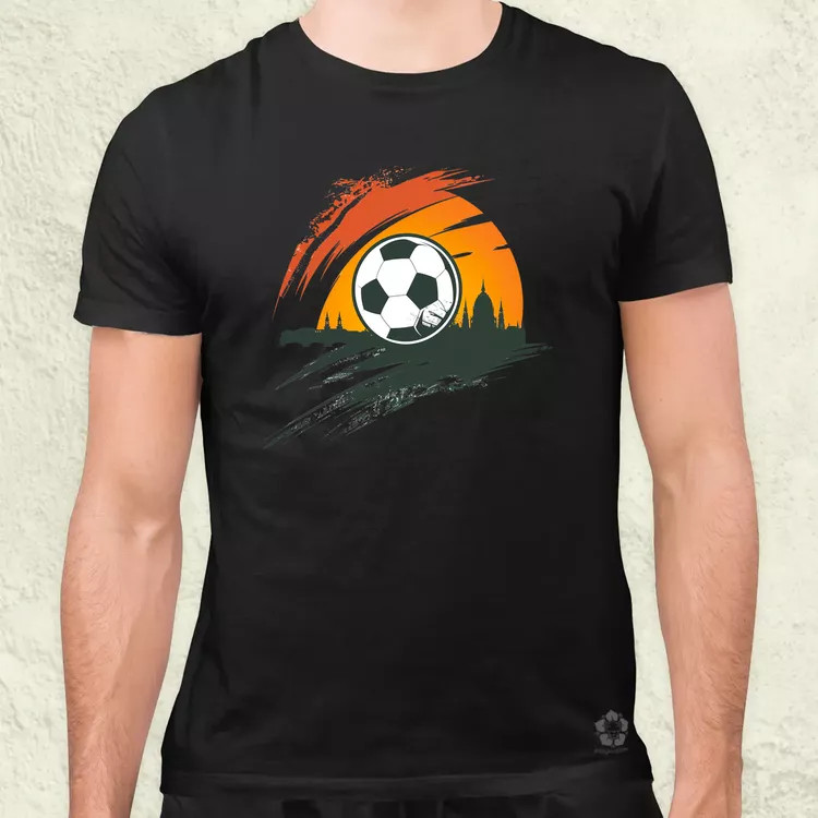 Budapest foci absztrakt v2 férfi póló