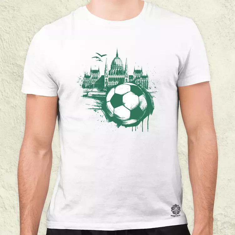 Budapest foci absztrakt v3 férfi póló
