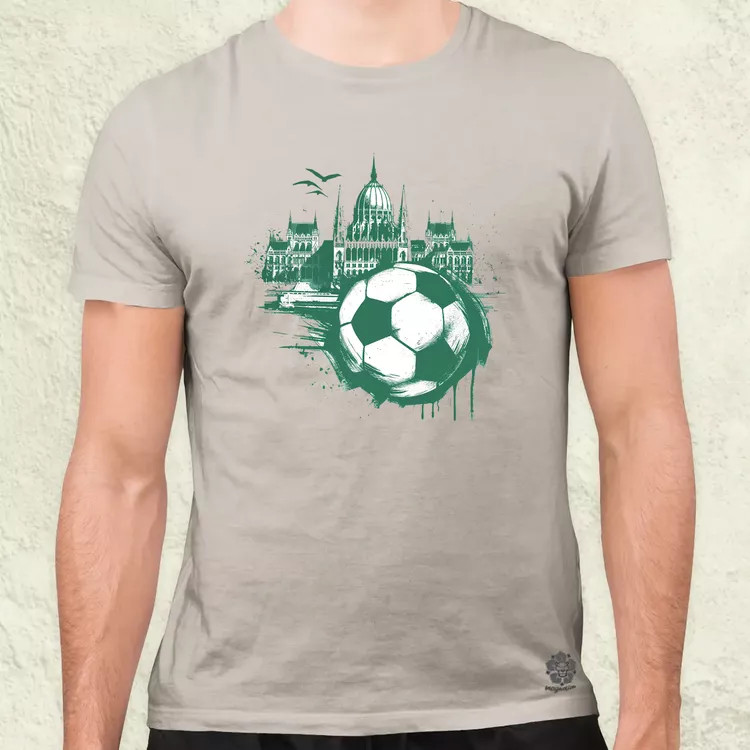 Budapest foci absztrakt v3 férfi póló