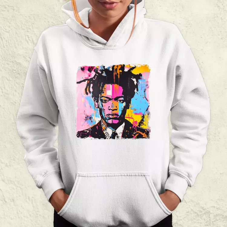 Basquiat pop art v2 női pulóver