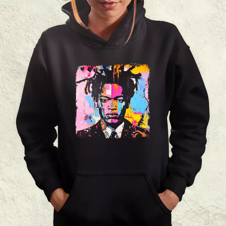Basquiat pop art v2 női pulóver