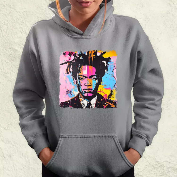 Basquiat pop art v2 női pulóver