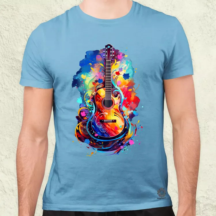 Gitár fantázia v1 férfi póló