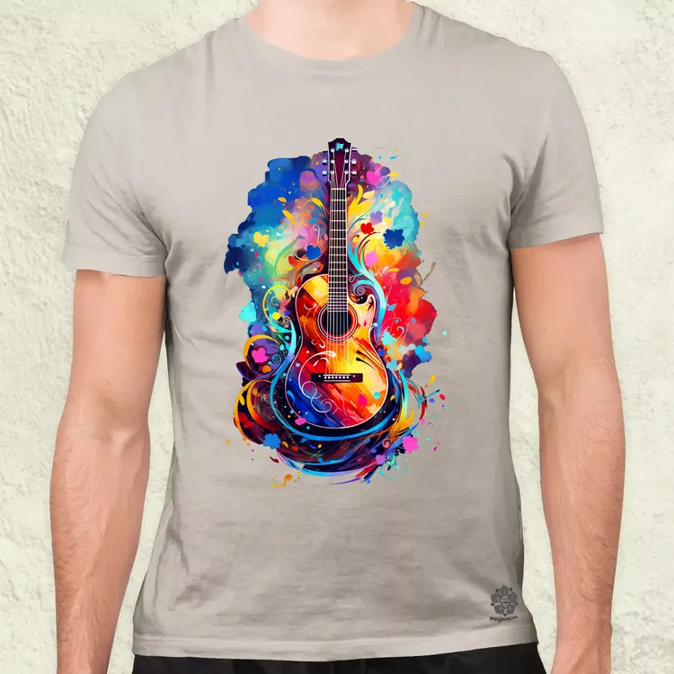 Gitár fantázia v1 férfi póló