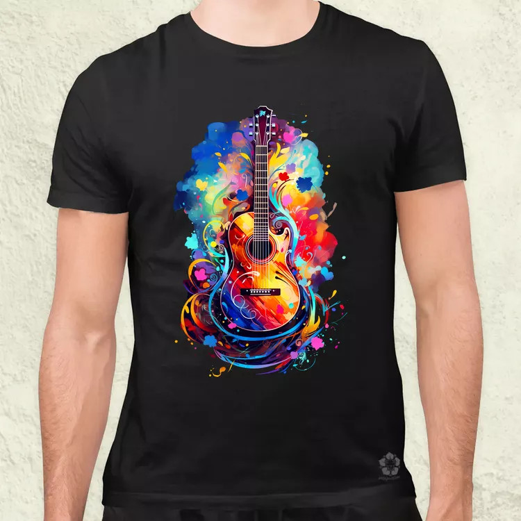 Gitár fantázia v1 férfi póló