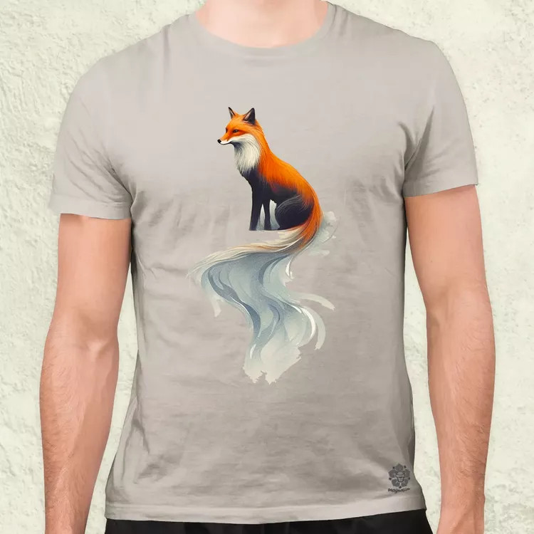 Minimál róka v5 férfi póló