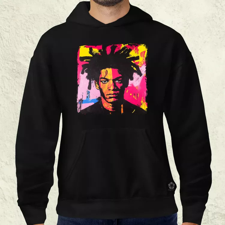 Basquiat pop art v3 férfi pulóver