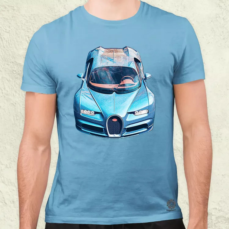 Trompe-l’œil Bugatti v3 férfi póló