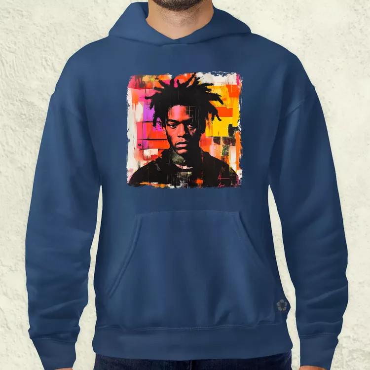 Basquiat pop art v4 férfi pulóver