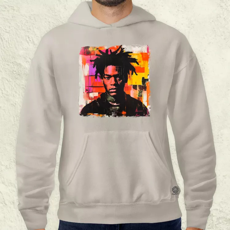 Basquiat pop art v4 férfi pulóver