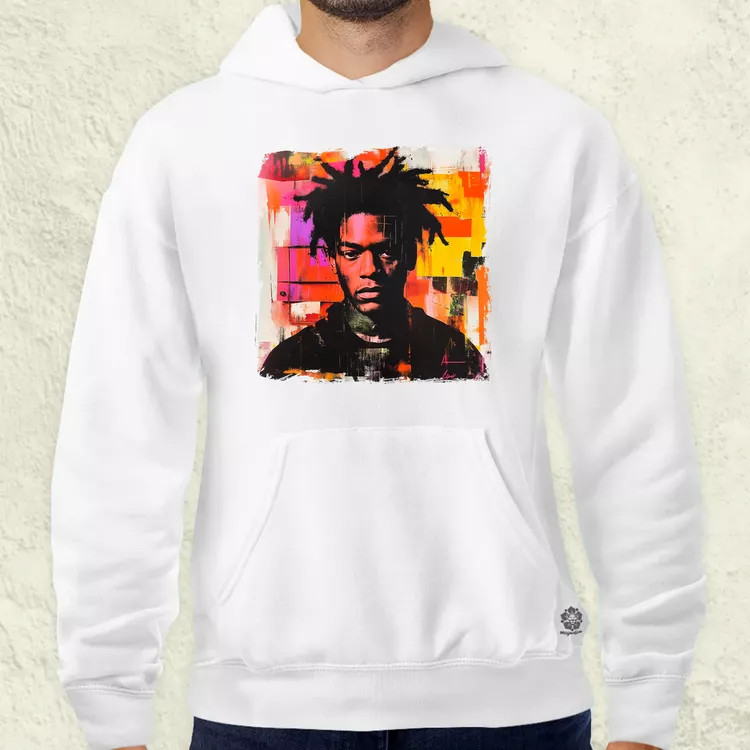 Basquiat pop art v4 férfi pulóver