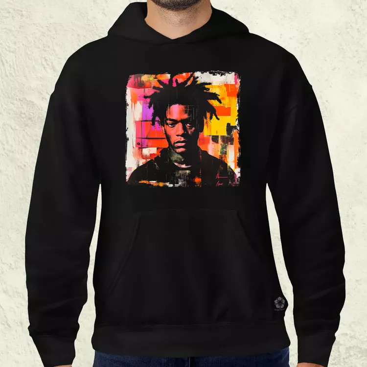 Basquiat pop art v4 férfi pulóver