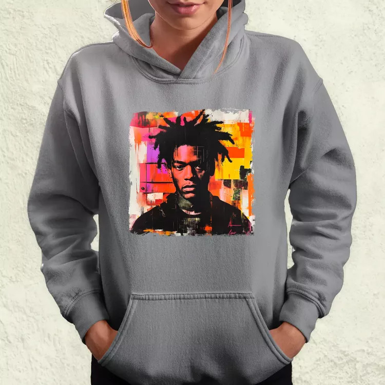 Basquiat pop art v4 női pulóver
