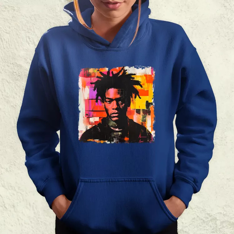 Basquiat pop art v4 női pulóver