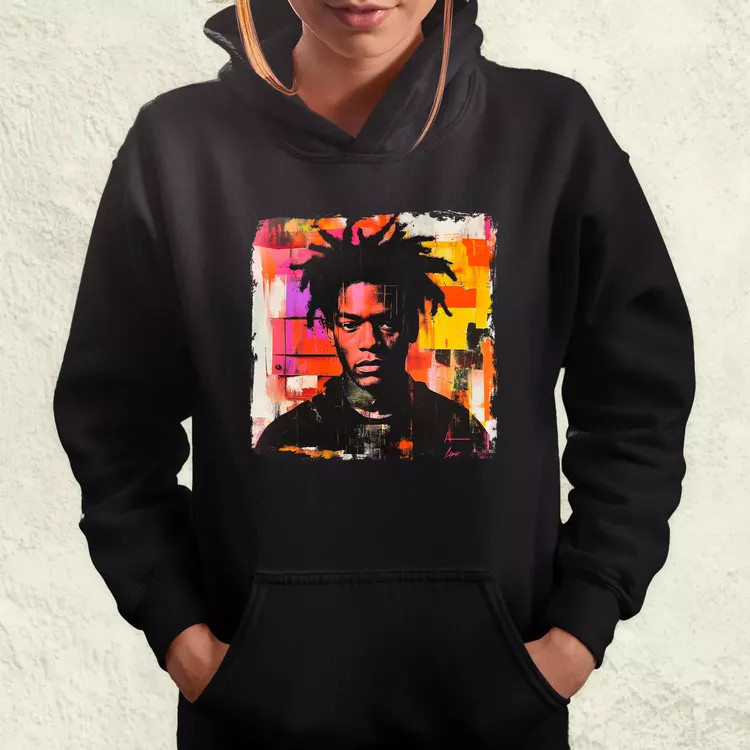 Basquiat pop art v4 női pulóver