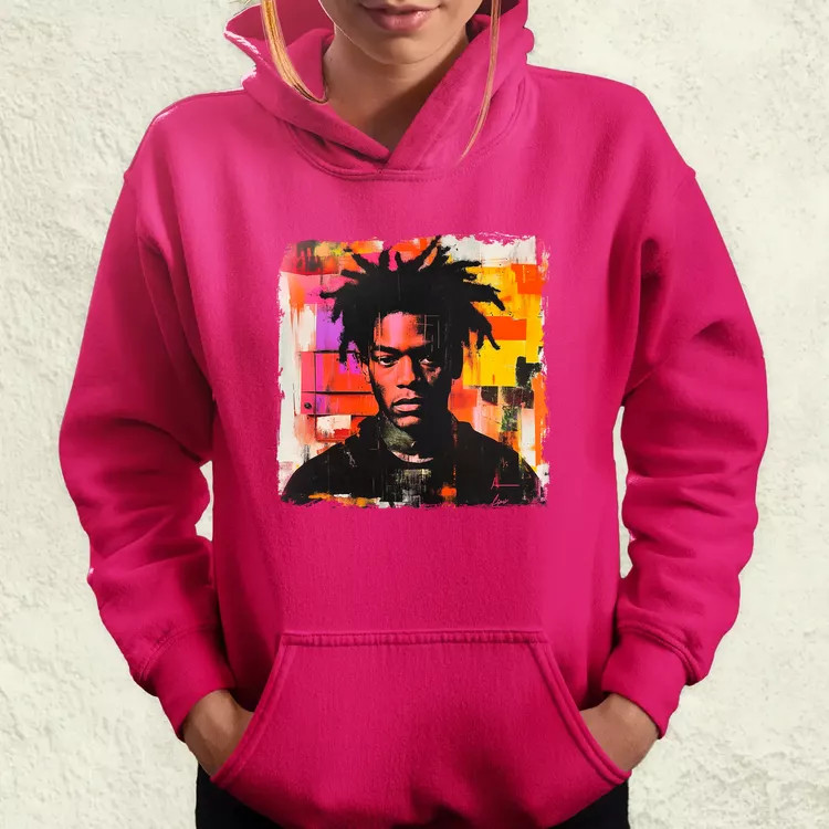 Basquiat pop art v4 női pulóver