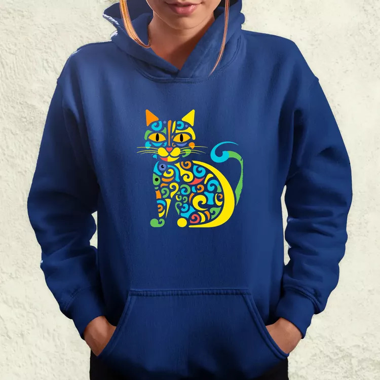 Pop art graffiti macska v1 női pulóver